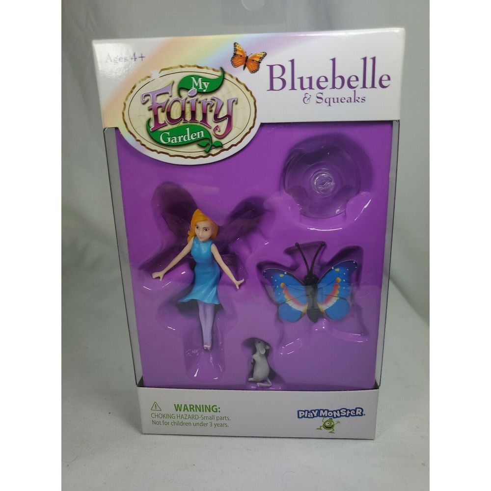 My Fairy Garden Fairy Playset Bluebelle & Squeaks
